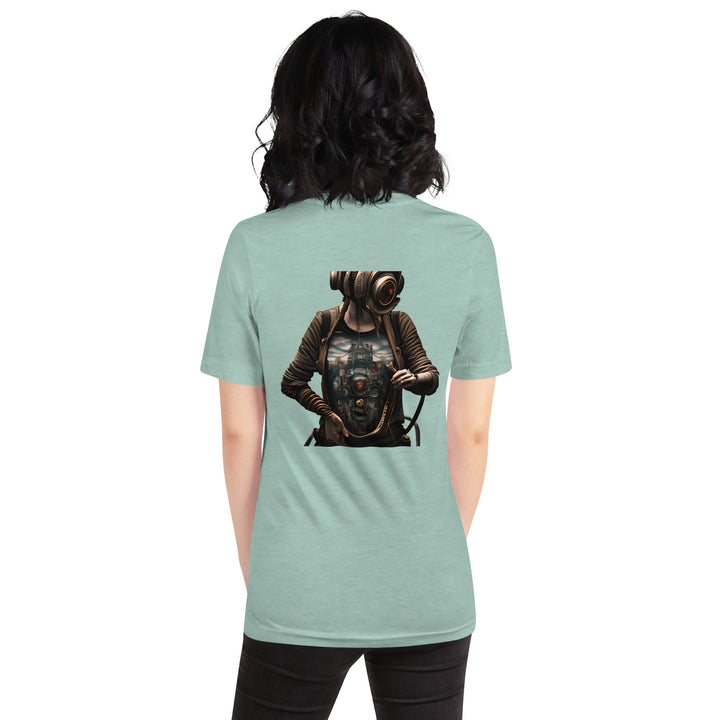 Cybernetic Head Unisex Premium T-shirt - ArtyKoala