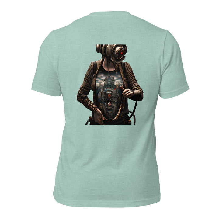 Cybernetic Head Unisex Premium T-shirt - ArtyKoala