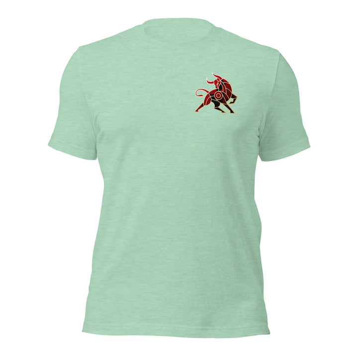 The Bull Man Premium T-shirt - Heather Prism Mint / S - ArtyKoala