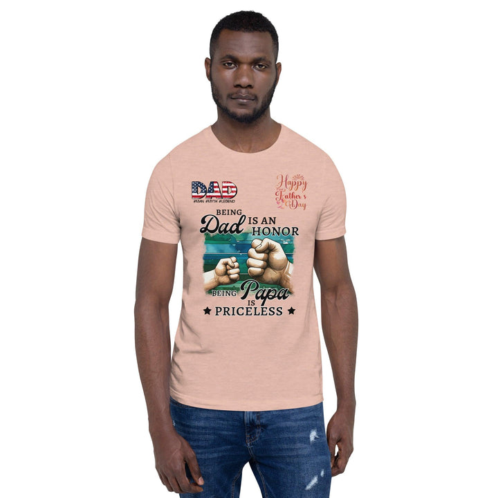 Being Dad Is Honor Men Premium T-shirt - ArtyKoala