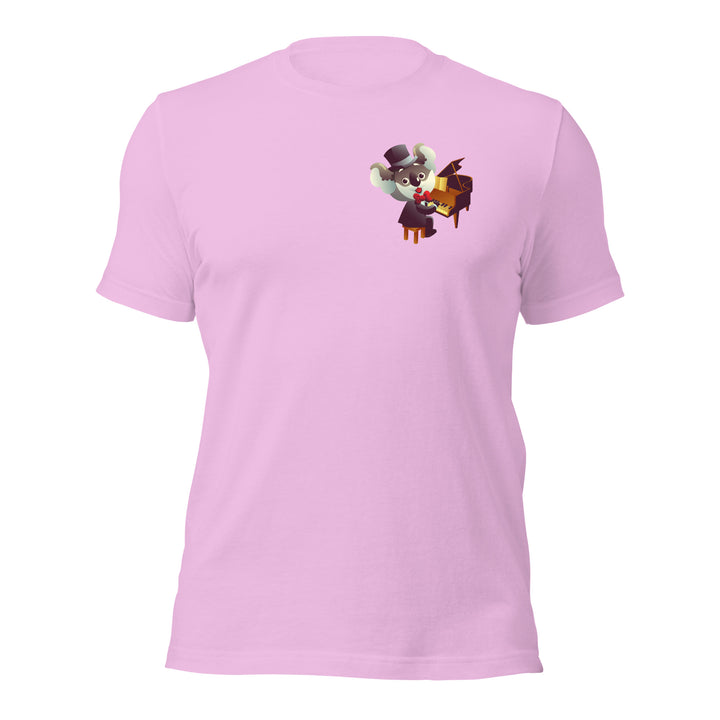 Koala Musicians Piano Man Premium T-shirt - Lilac / S - ArtyKoala