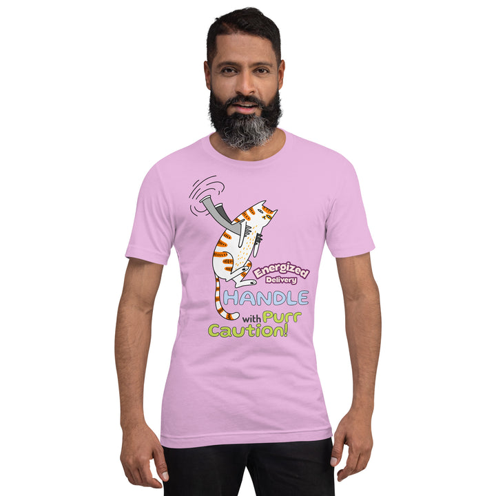 Cat Delivery Premium Unisex T-shirt - ArtyKoala