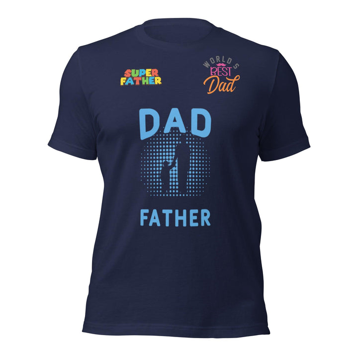 Dad Father Man Premium T-shirt - Navy / S - ArtyKoala