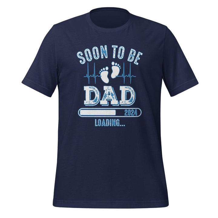 Soon to be Father premium T-Shirt - Navy / S - ArtyKoala