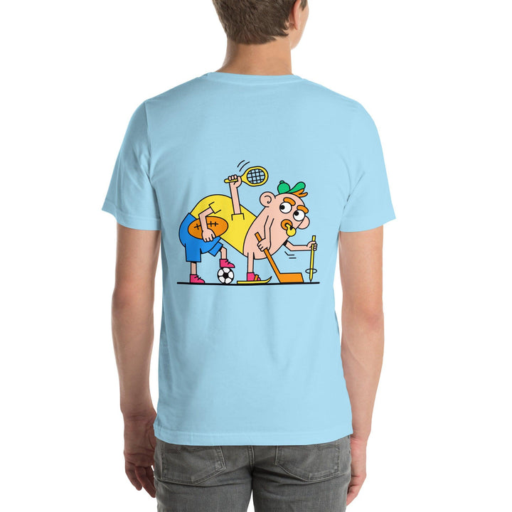 Playing Sports Man Premium T-shirt - ArtyKoala