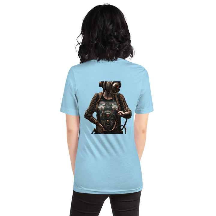 Cybernetic Head Unisex Premium T-shirt - ArtyKoala