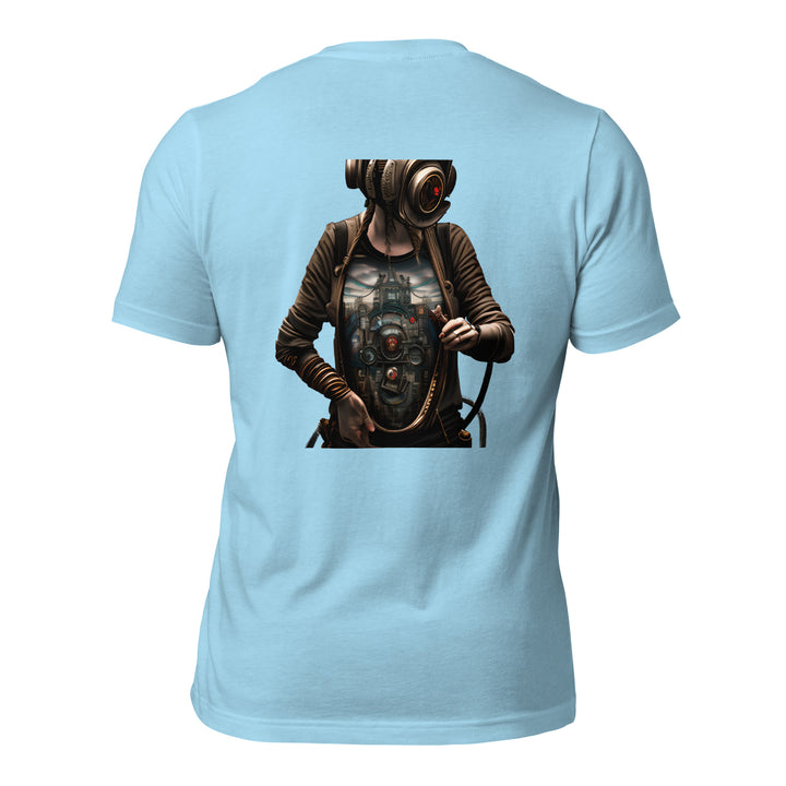 Cybernetic Head Unisex Premium T-shirt - ArtyKoala