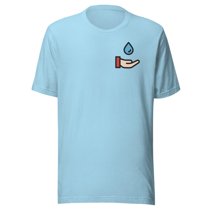 Drop Sustainability Man Premium T-shirt - Ocean Blue / S - ArtyKoala