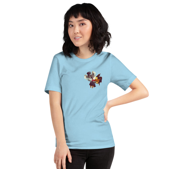 Koala Musicians Piano Woman Premium T-shirt - ArtyKoala