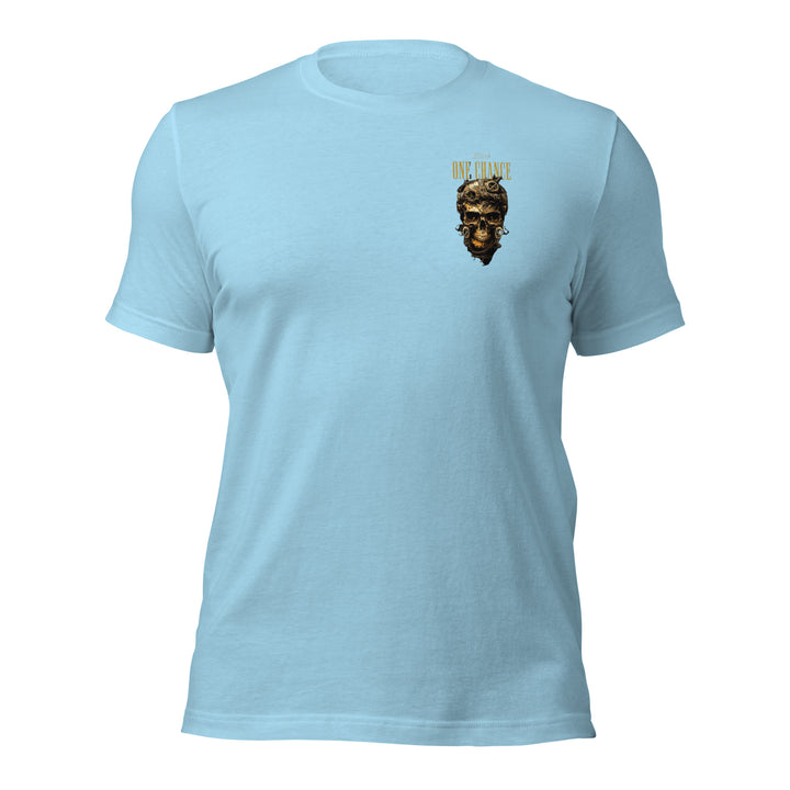 Cybernetic Head Unisex Premium T-shirt - Ocean Blue / S - ArtyKoala