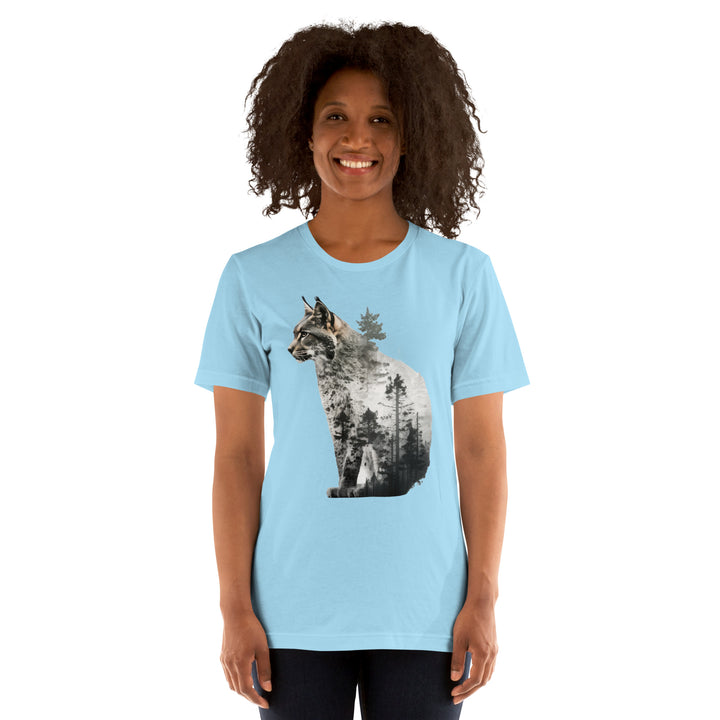 Lynx and Nature Premium Unisex T-shirt - ArtyKoala