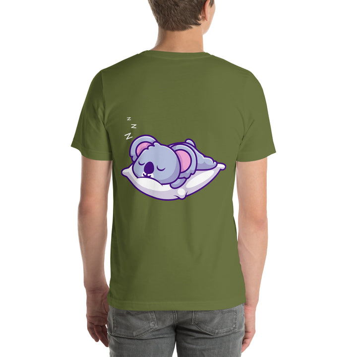 Sleepy Koala Unisex Premium T-shirt - ArtyKoala