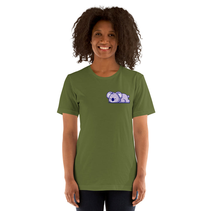 Sleepy Koala Unisex Premium T-shirt - ArtyKoala