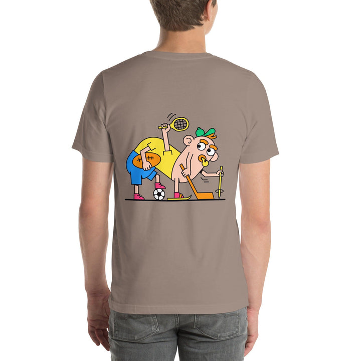 Playing Sports Man Premium T-shirt - ArtyKoala