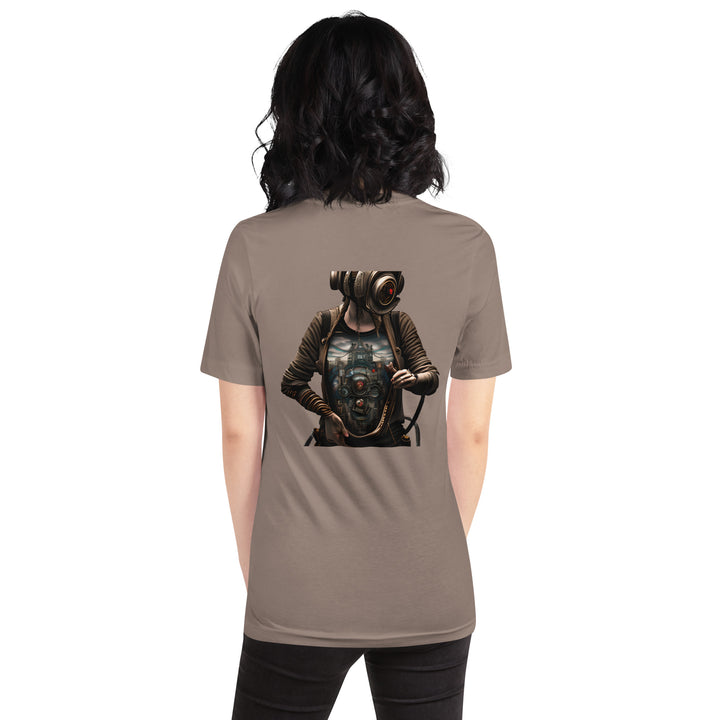 Cybernetic Head Unisex Premium T-shirt - ArtyKoala