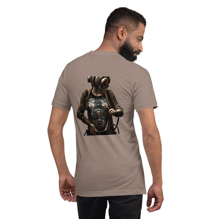 Cybernetic Head Unisex Premium T-shirt - ArtyKoala