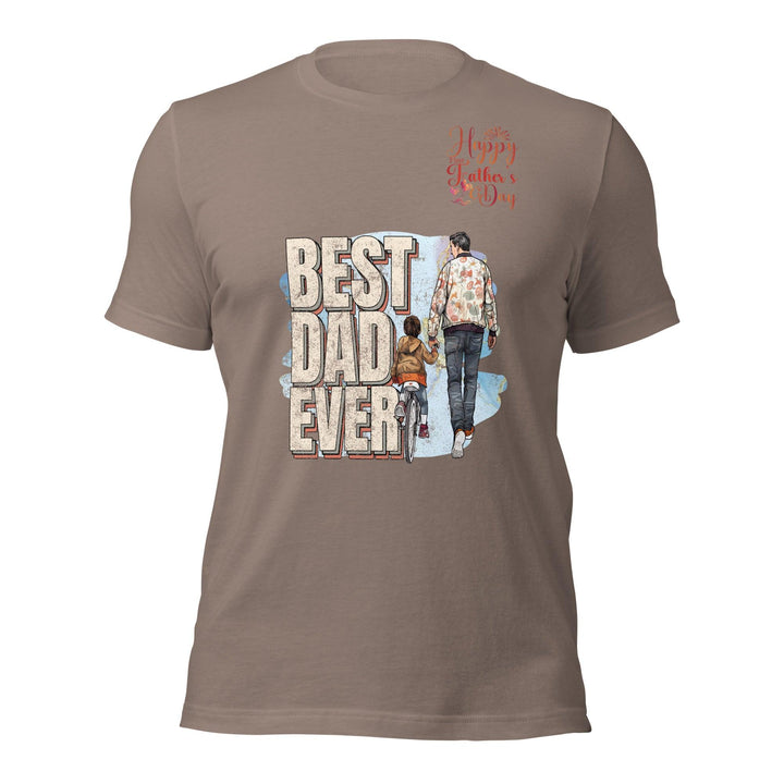 Best Dad Ever Man Premium T-shirt - Pebble / S - ArtyKoala