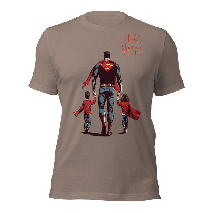 Super Dad Men Premium T-shirt - Pebble / S - ArtyKoala