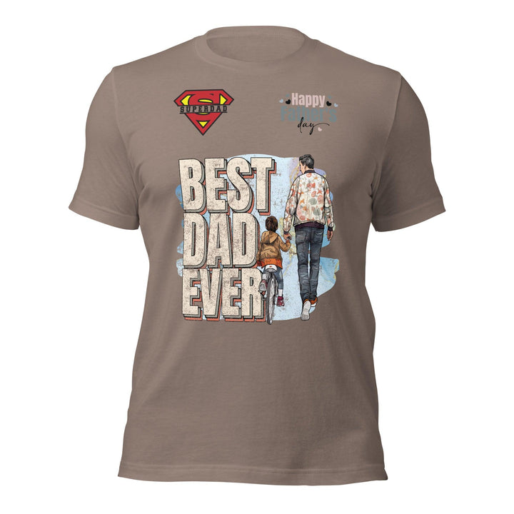 Best Dad Ever Man Premium T-shirt - Pebble / S - ArtyKoala