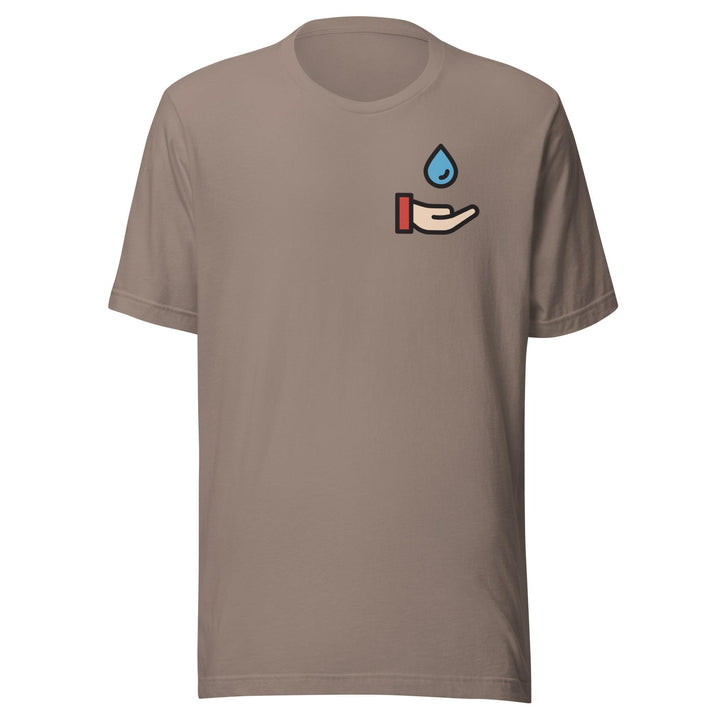 Drop Sustainability Man Premium T-shirt - Pebble / S - ArtyKoala