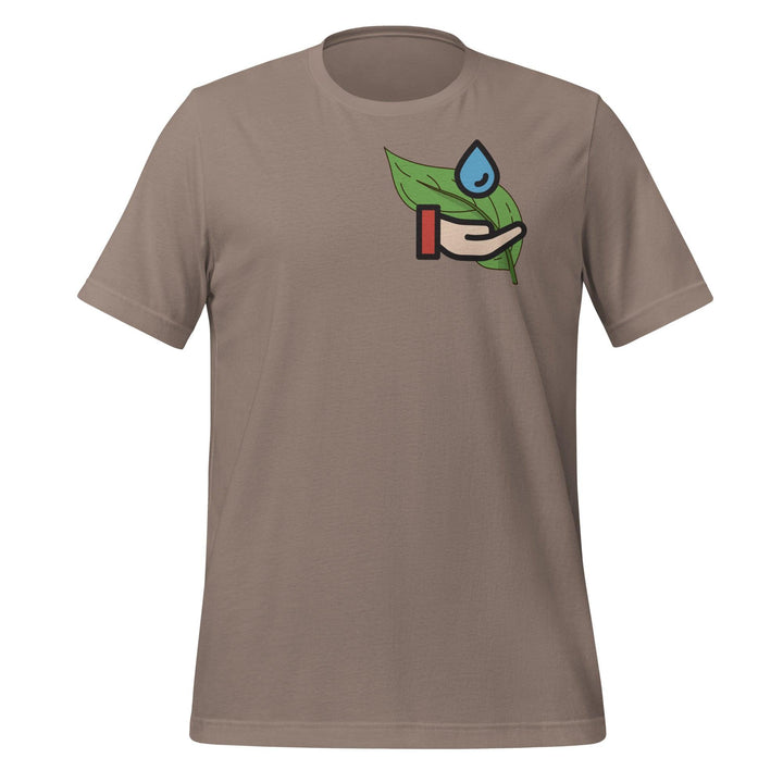 Drop Sustainability Womam Premium T-shirt - Pebble / S - ArtyKoala