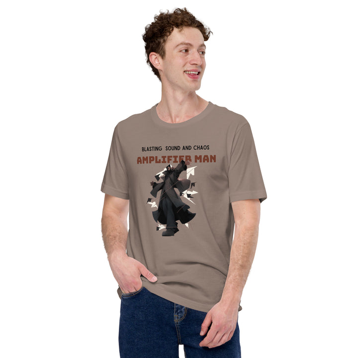 Amplifier Man Unisex Premium T-shirt - ArtyKoala