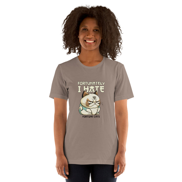 Fortunately I Hate Unisex Premium T-shirt - ArtyKoala