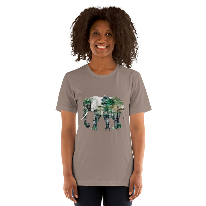 Elephant and Nature Premium Unisex T-shirt - ArtyKoala