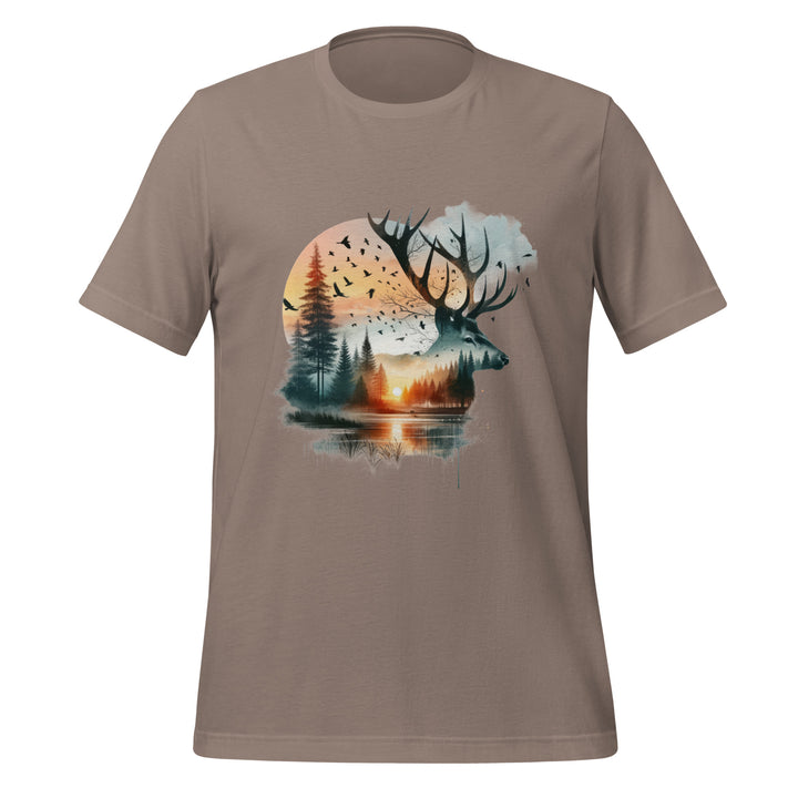 Long Live The Deer Premium Unisex t-shirt - Pebble / S - ArtyKoala