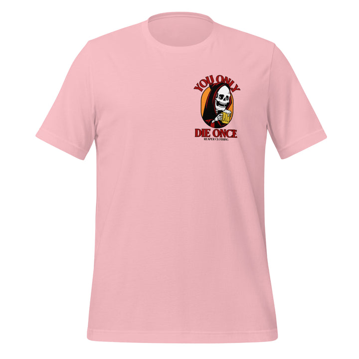 I Fear Nobody (II) Unisex Premium t-shirt - Pink / S - ArtyKoala