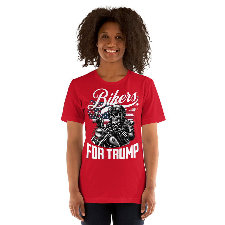 Bikers For Trump Unisex T-shirt - ArtyKoala