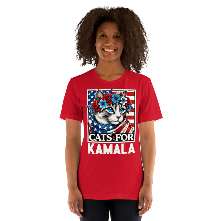 Cats For Kamala Unisex t-shirt - ArtyKoala