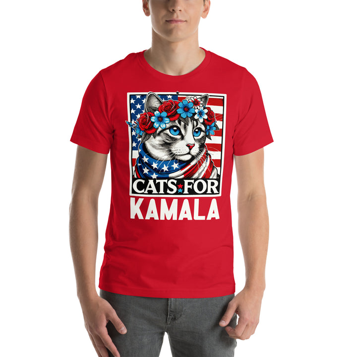 Cats For Kamala Unisex t-shirt - ArtyKoala