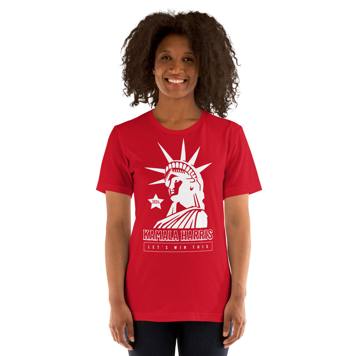 Kamala Harris Lef's Win This Liberty Unisex T-shirt - ArtyKoala