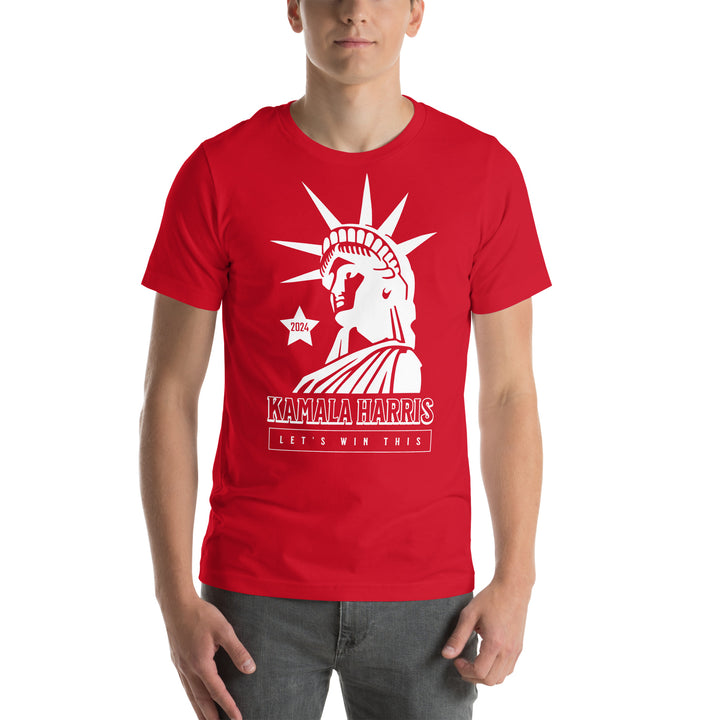 Kamala Harris Lef's Win This Liberty Unisex T-shirt - ArtyKoala