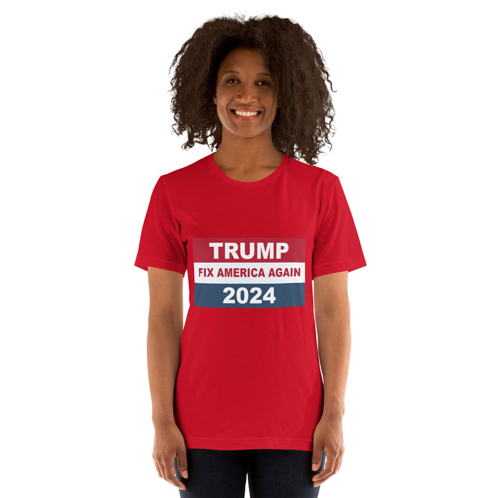 Trump Fix America Again 2024 Unisex T-shirt - ArtyKoala