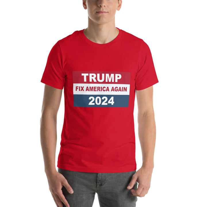 Trump Fix America Again 2024 Unisex T-shirt - ArtyKoala