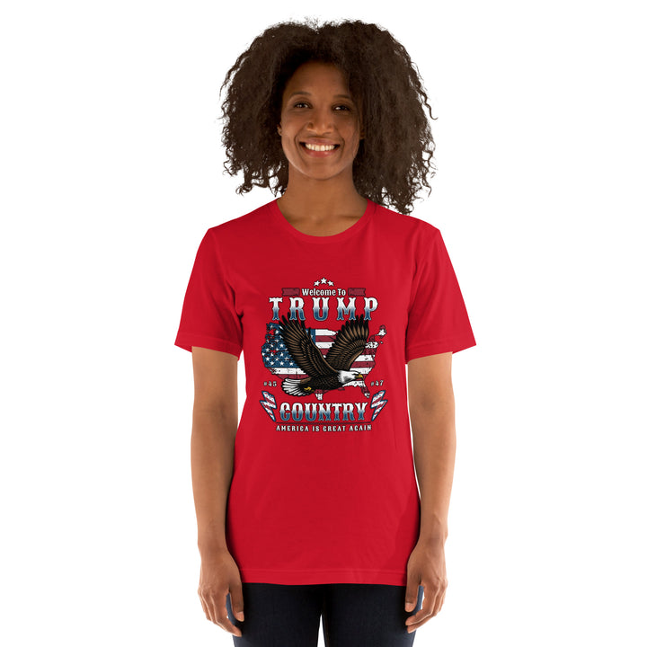 Welcome To Trump Country Unisex t-shirt - ArtyKoala