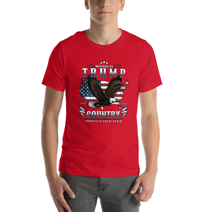 Welcome To Trump Country Unisex t-shirt - ArtyKoala