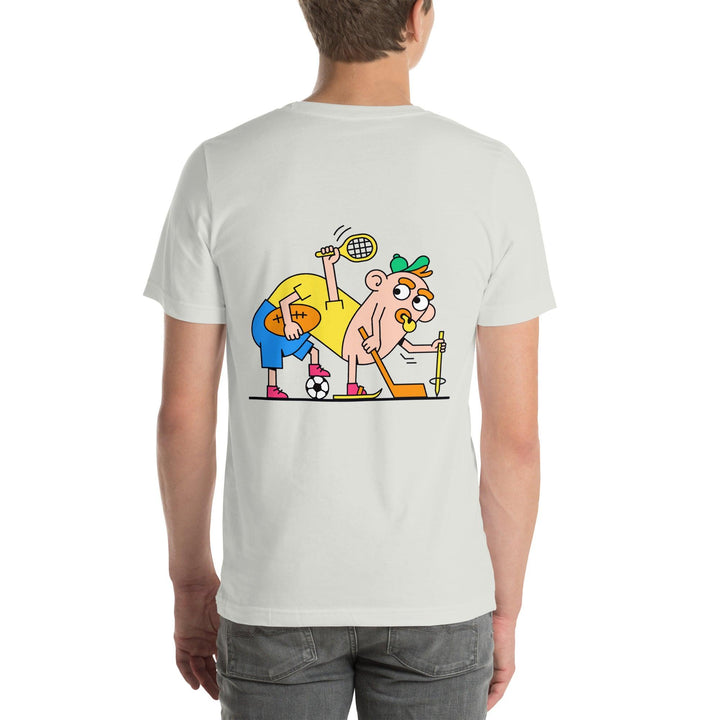 Playing Sports Man Premium T-shirt - ArtyKoala