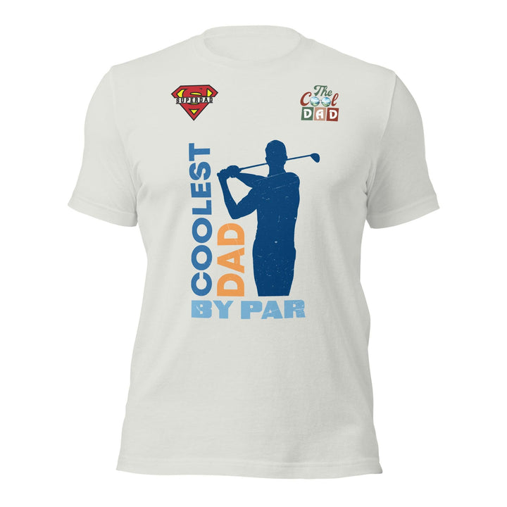 The Cool Dad By Par Man Premium T-shirt - Silver / S - ArtyKoala