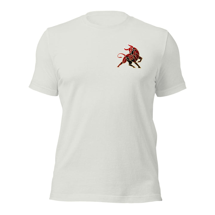 The Bull Man Premium T-shirt - Silver / S - ArtyKoala