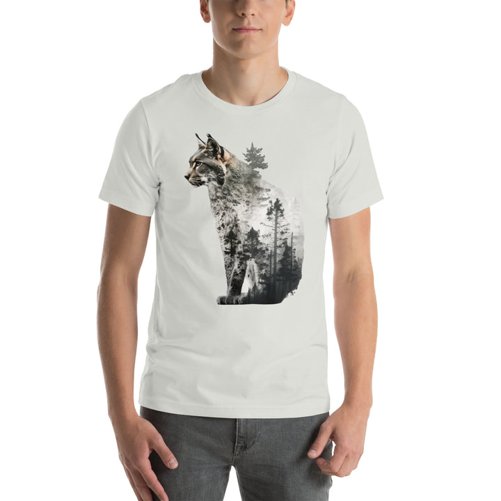 Lynx and Nature Premium Unisex T-shirt - ArtyKoala