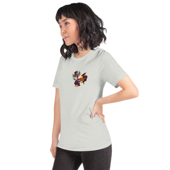 Koala Musicians Piano Woman Premium T-shirt - ArtyKoala