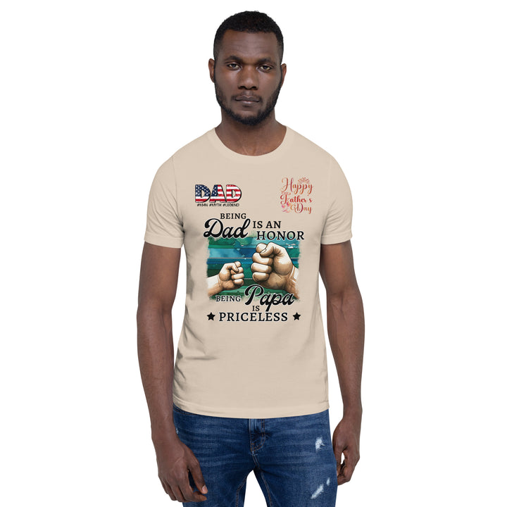 Being Dad Is Honor Men Premium T-shirt - ArtyKoala