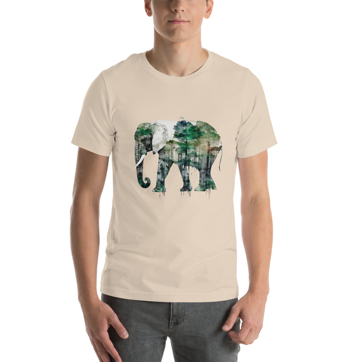 Elephant and Nature Premium Unisex T-shirt - ArtyKoala