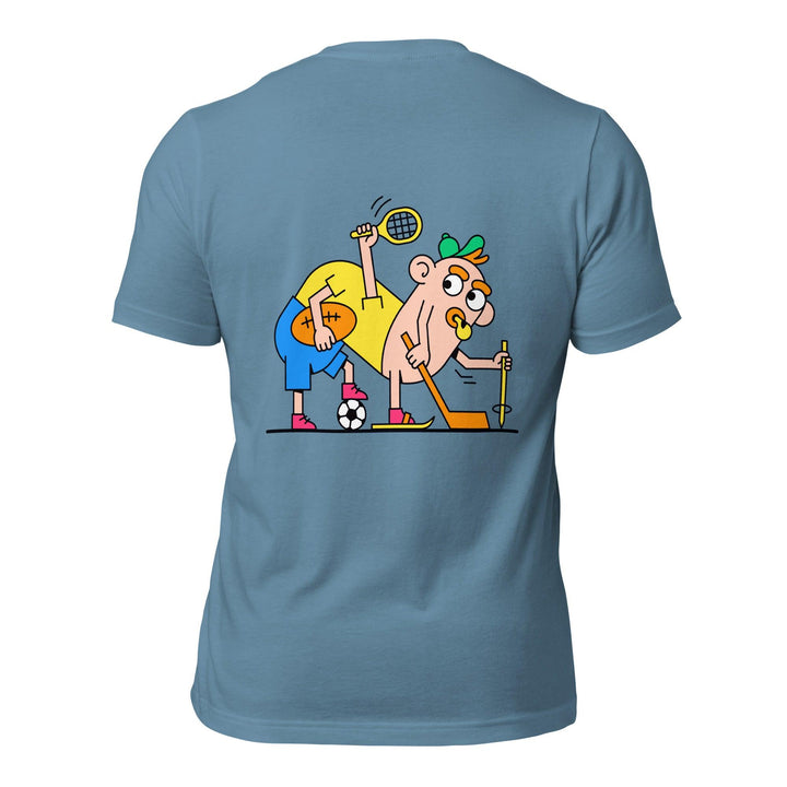 Playing Sports Man Premium T-shirt - ArtyKoala