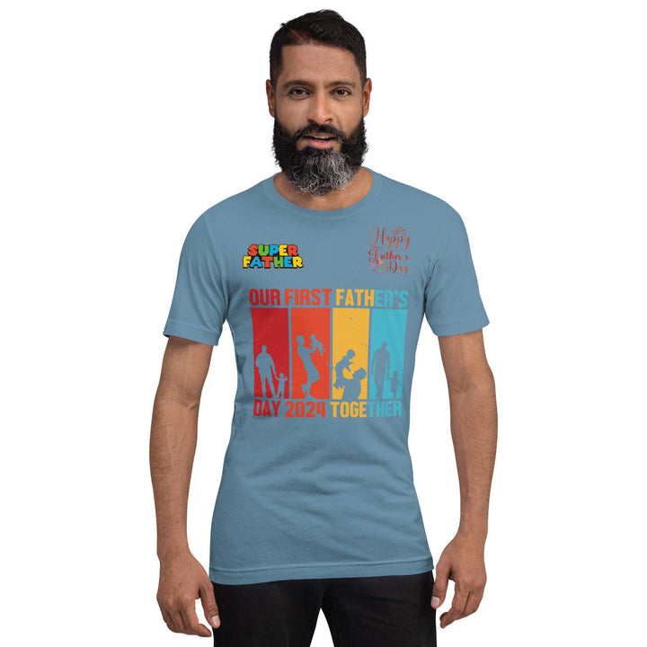 Our First Father Man Premium T-shirt - ArtyKoala