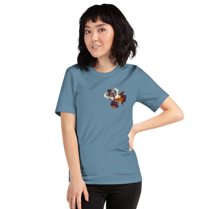 Koala Musicians Piano Woman Premium T-shirt - ArtyKoala