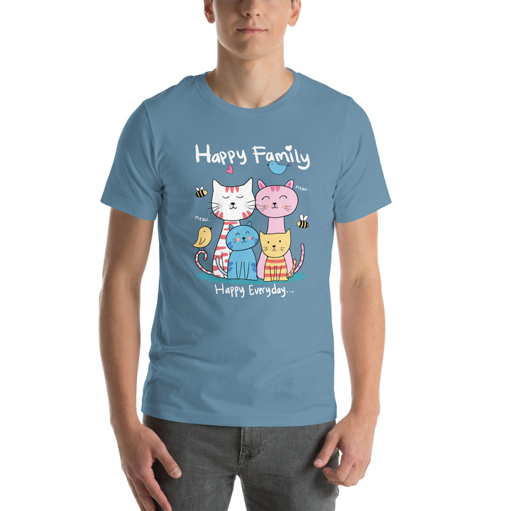 Happy Family Premium Unisex T-shirt - ArtyKoala